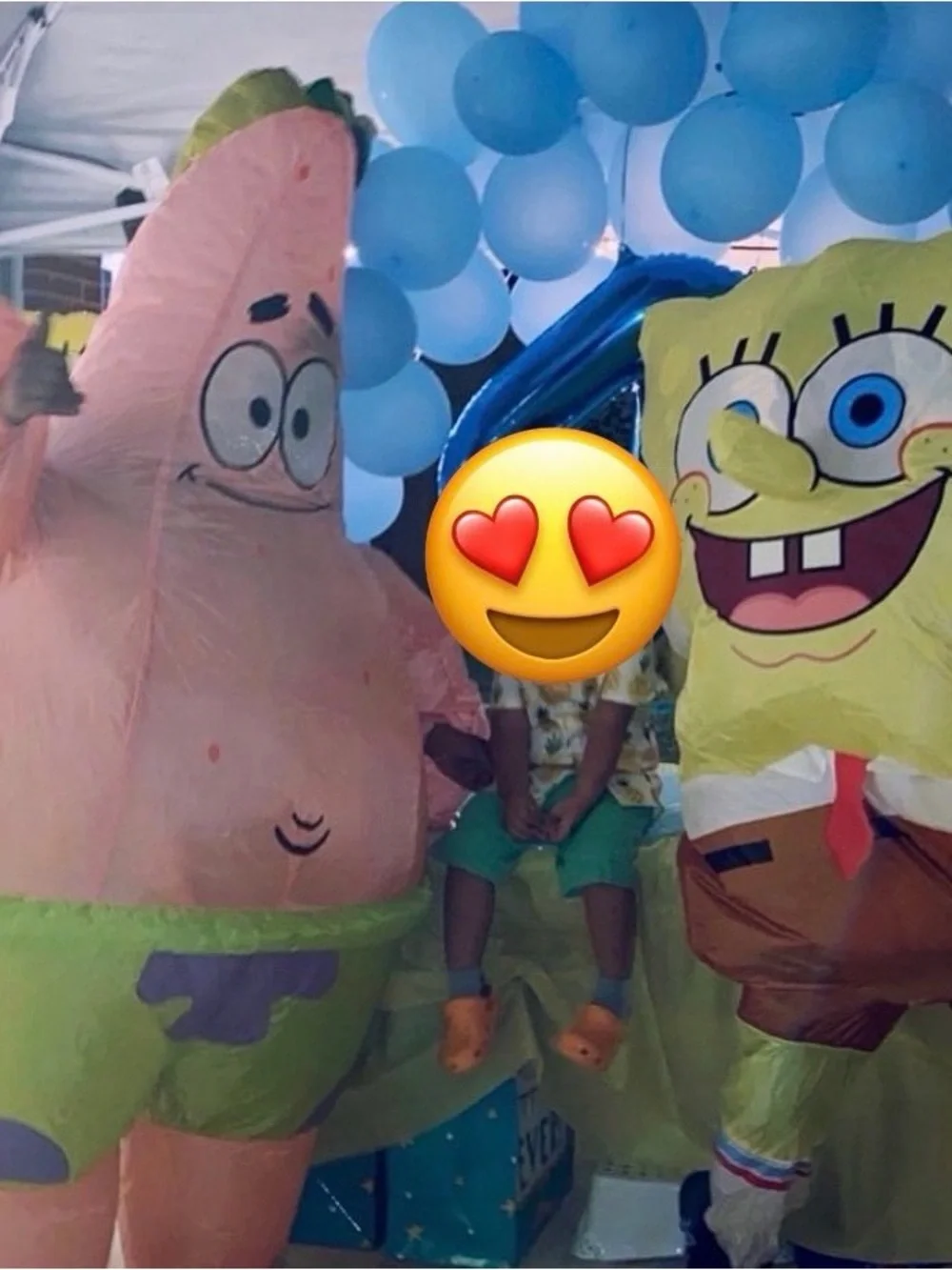 Adult Patrick Star Inflatable Costume